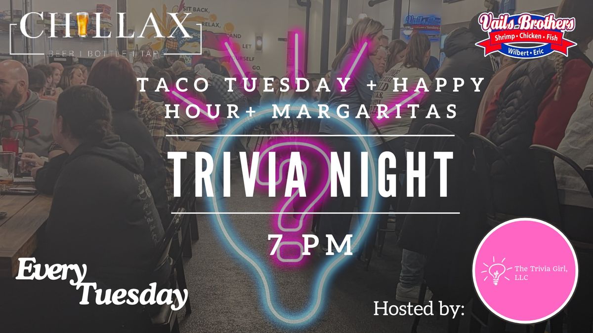 Tacos, Margaritas , & Trivia Tuesday