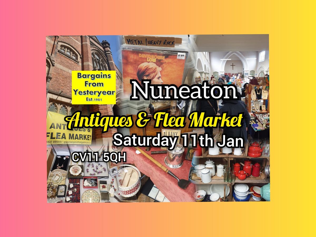 Nuneaton Antiques and Flea Market CV11 5QH