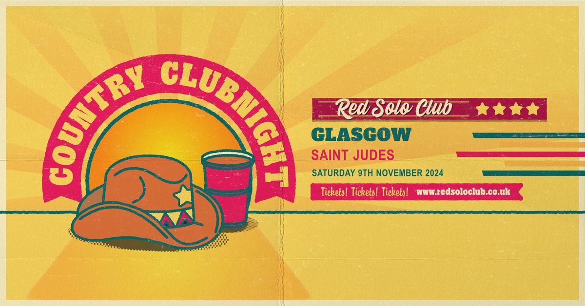 Red Solo Club Country Clubnight - Glasgow