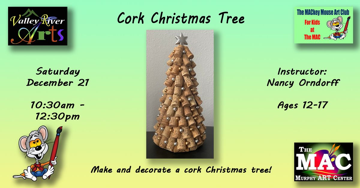 Cork Christmas Tree