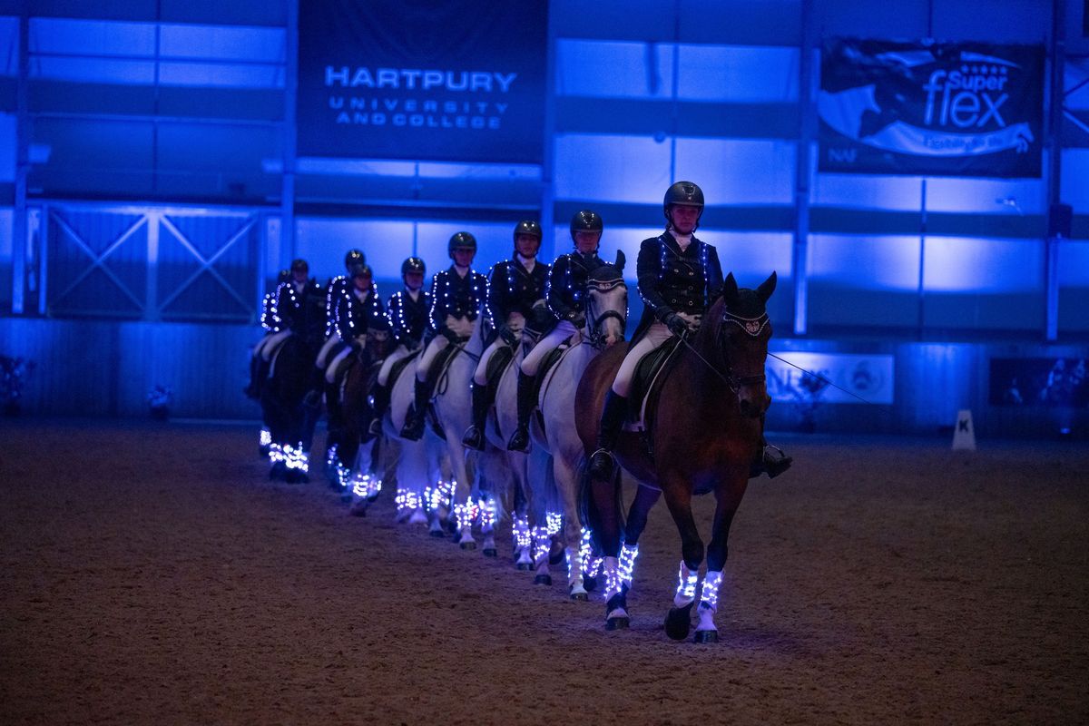 Formation riding clinic at Cornwall Riding Centre