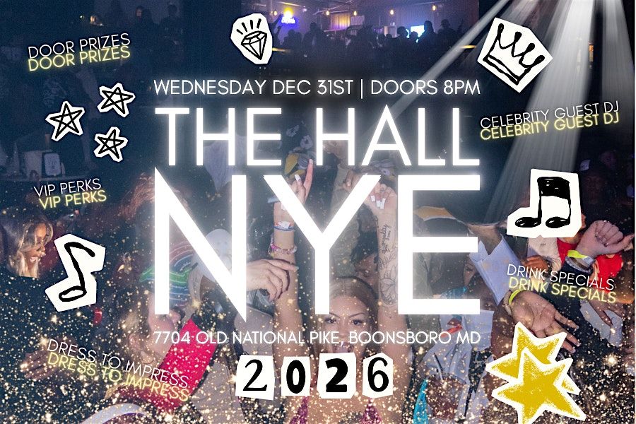 New Year's Eve Party @ The Hall