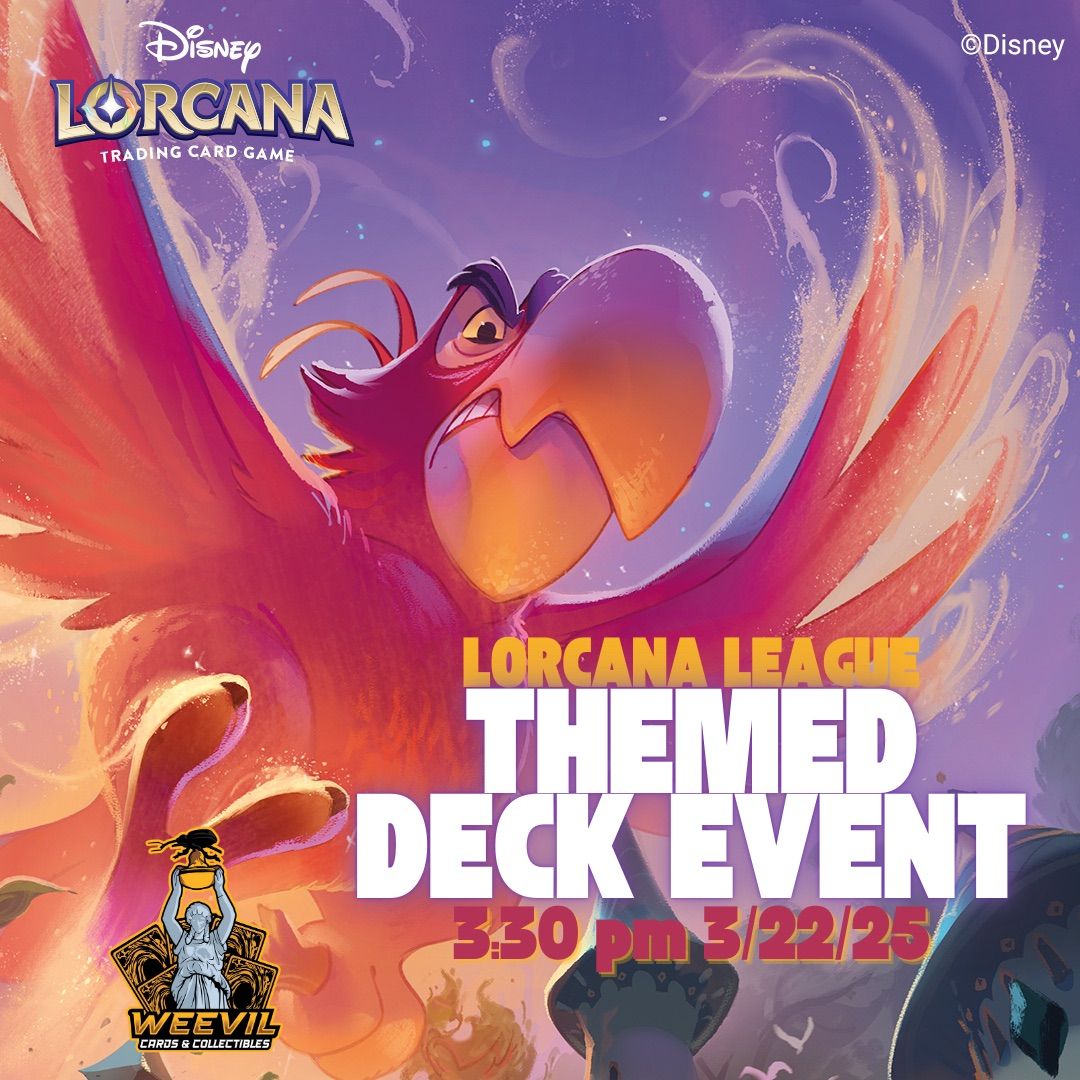 Lorcana League Themed Deck Event