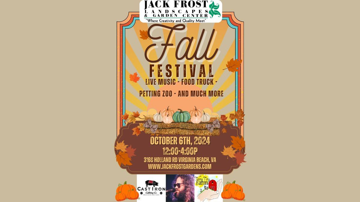 Jack Frost Landscape and Garden Center's Fall Festival and Chrysanthemania