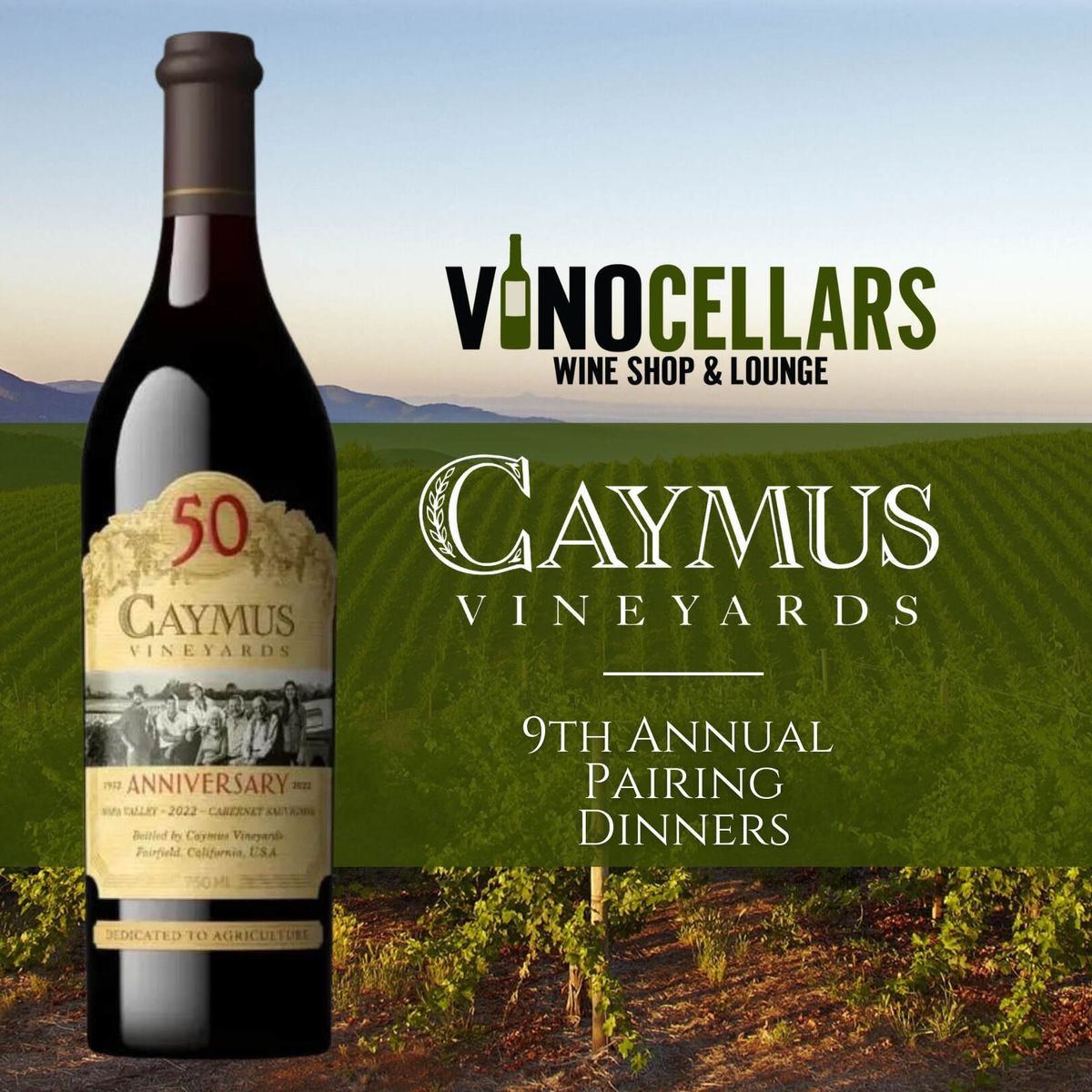 9th Annual Caymus Pairing Dinner | 12\/18