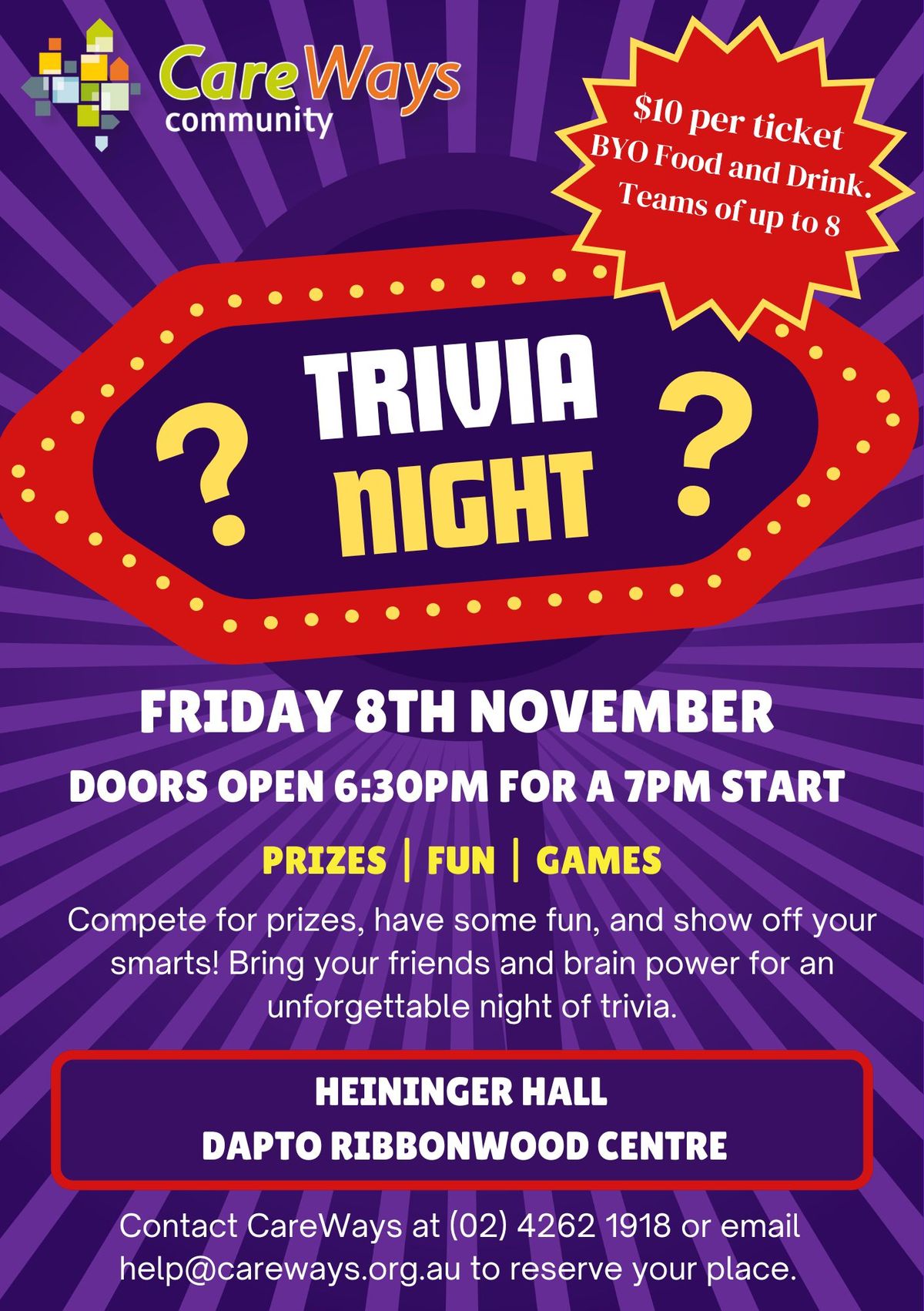 CareWays Trivia Night 