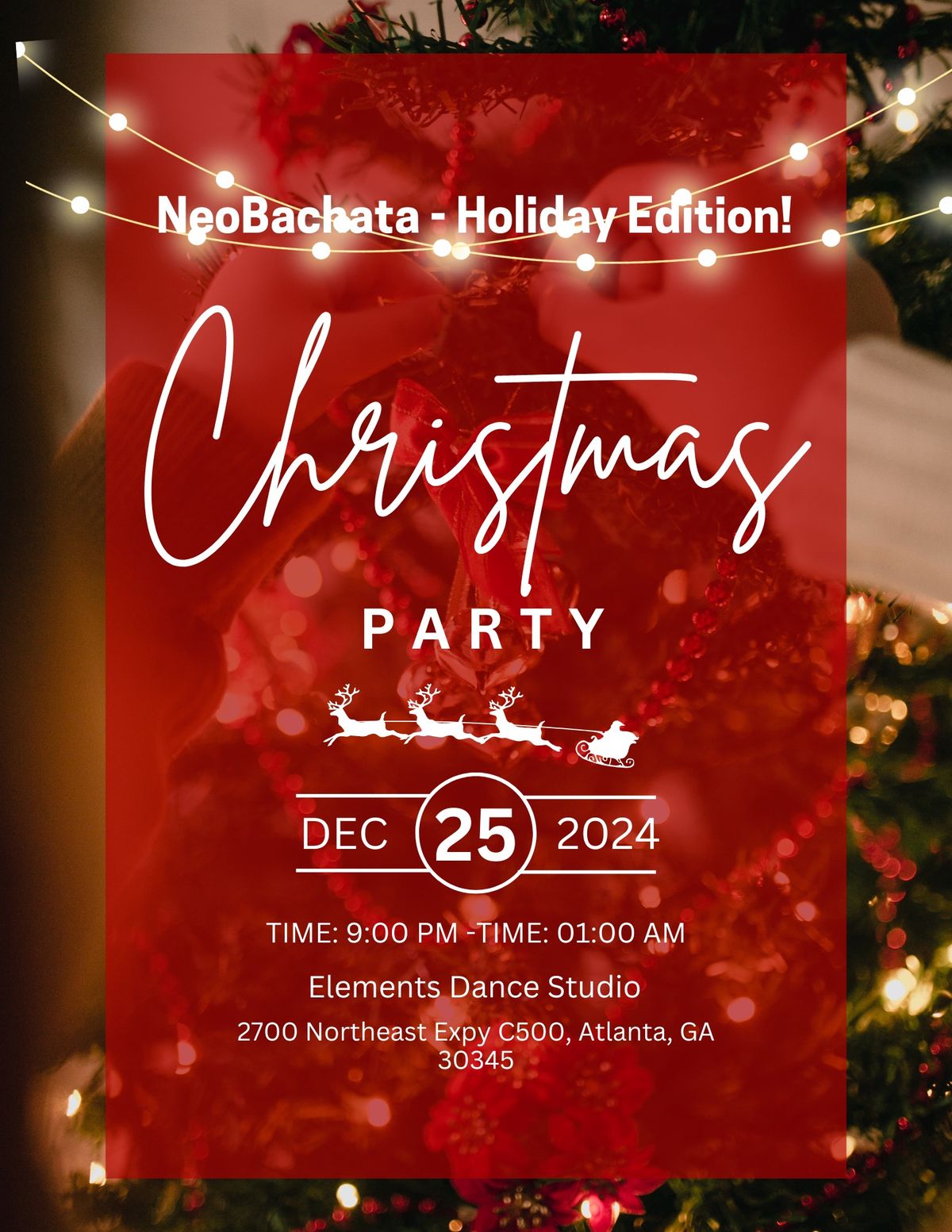 \ud83c\udfb6 NeoBachata December Social - Holiday Edition! \ud83c\udfb6