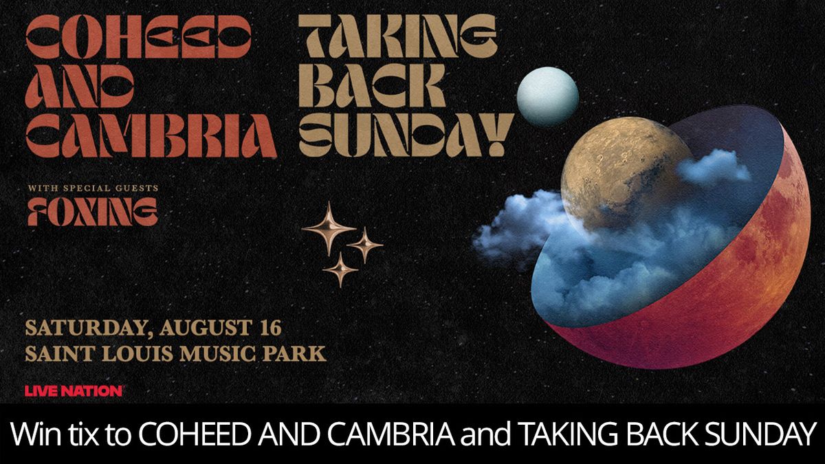 Coheed and Cambria with Taking Back Sunday at Saint Louis Music Park