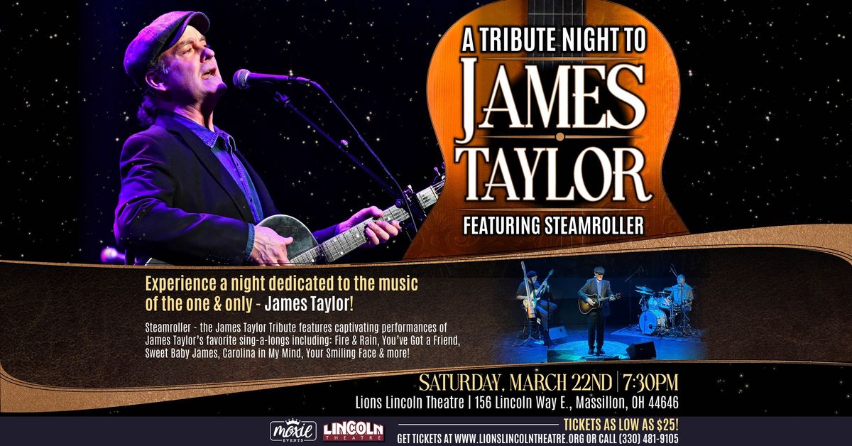 A Tribute Night to James Taylor - Massillon, OH