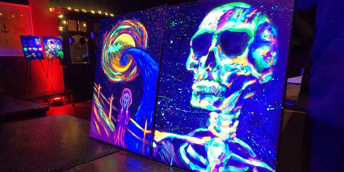 Halloween UV Painting