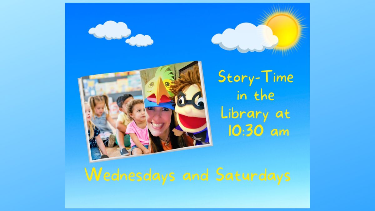 Wednesday and Saturday Storytime