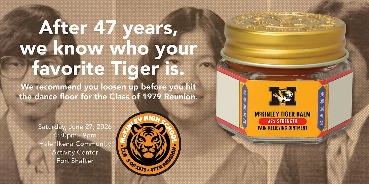McKinley Class of 1979 - 47th Year Reunion