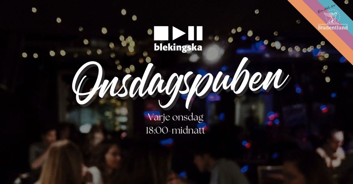 Onsdagspuben | Blekingska nationen