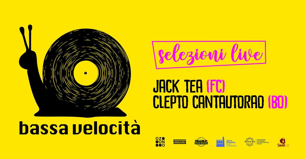 BASSA VELOCIT\u00c0 II fase | Jack Tea (FC) e Clepto Cantautorao (BO) 