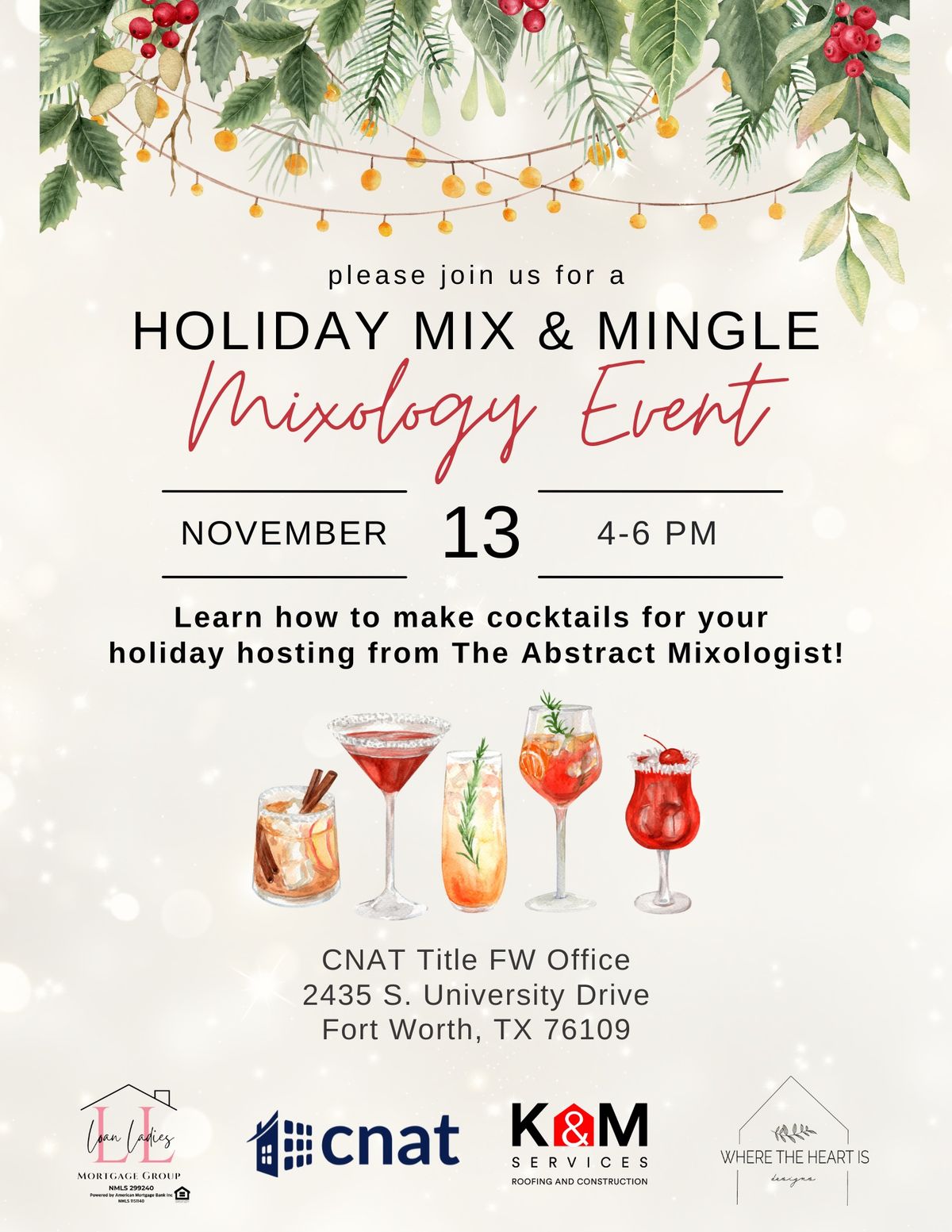 Holiday Mix & Mingle for Realtors\u00ae\ufe0f