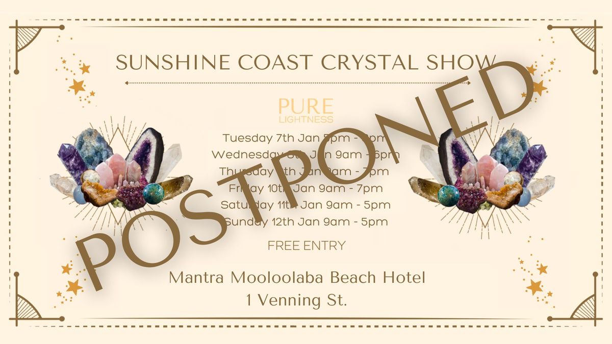 Sunshine Coast Crystal Pop Up Show