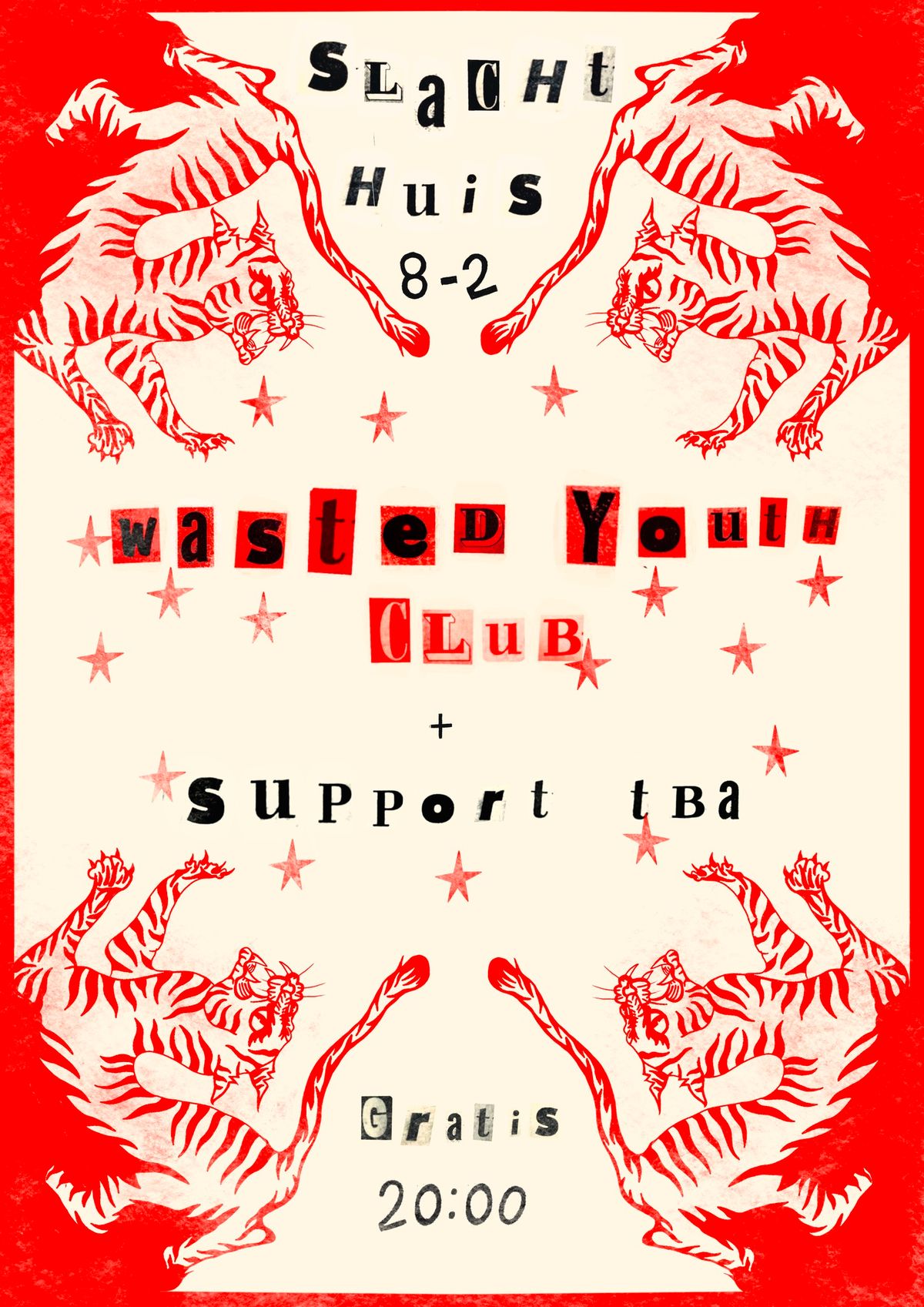 Wasted Youth Club + support \/\/ SLACHTHUIS \/\/ free show