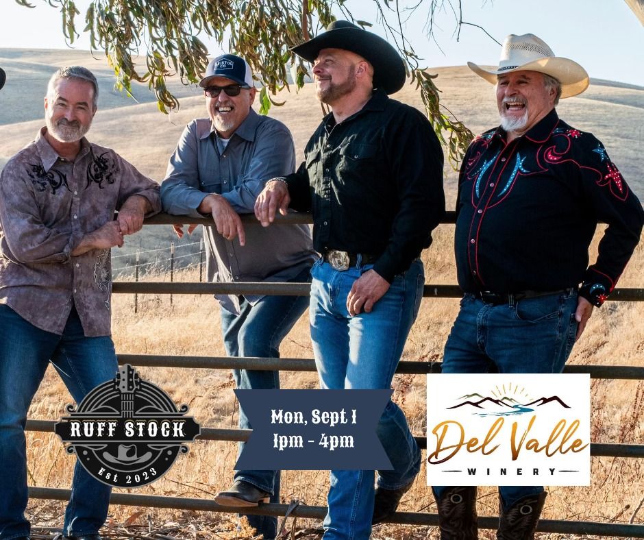 Ruff Stock at Del Valle Winery