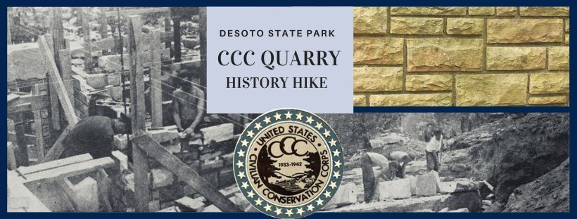 Civilian Conservation Corps History Hike:  The CCC Quarry