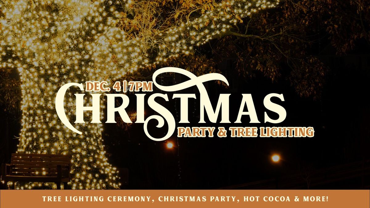 Tree of Life Ministries' 2024 Christmas Party and Tree Lighting Ceremony