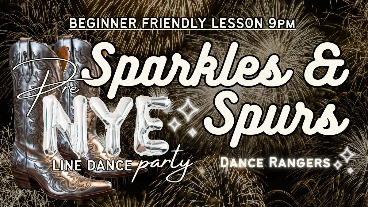 Sparkle&Spurs: Beginner Line Dance Lesson 9pm