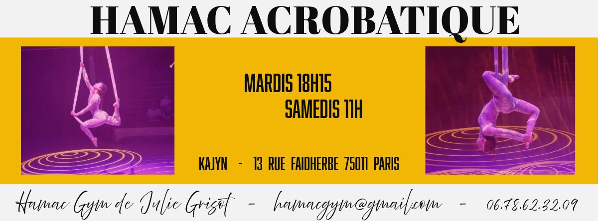 HAMAC ACROBATIQUE COURS REGULIERS 