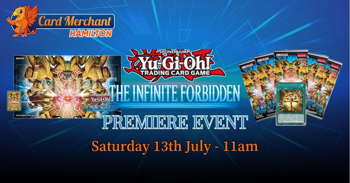 CM Hamilton Yu-Gi-Oh! The Infinite Forbidden Premiere Event