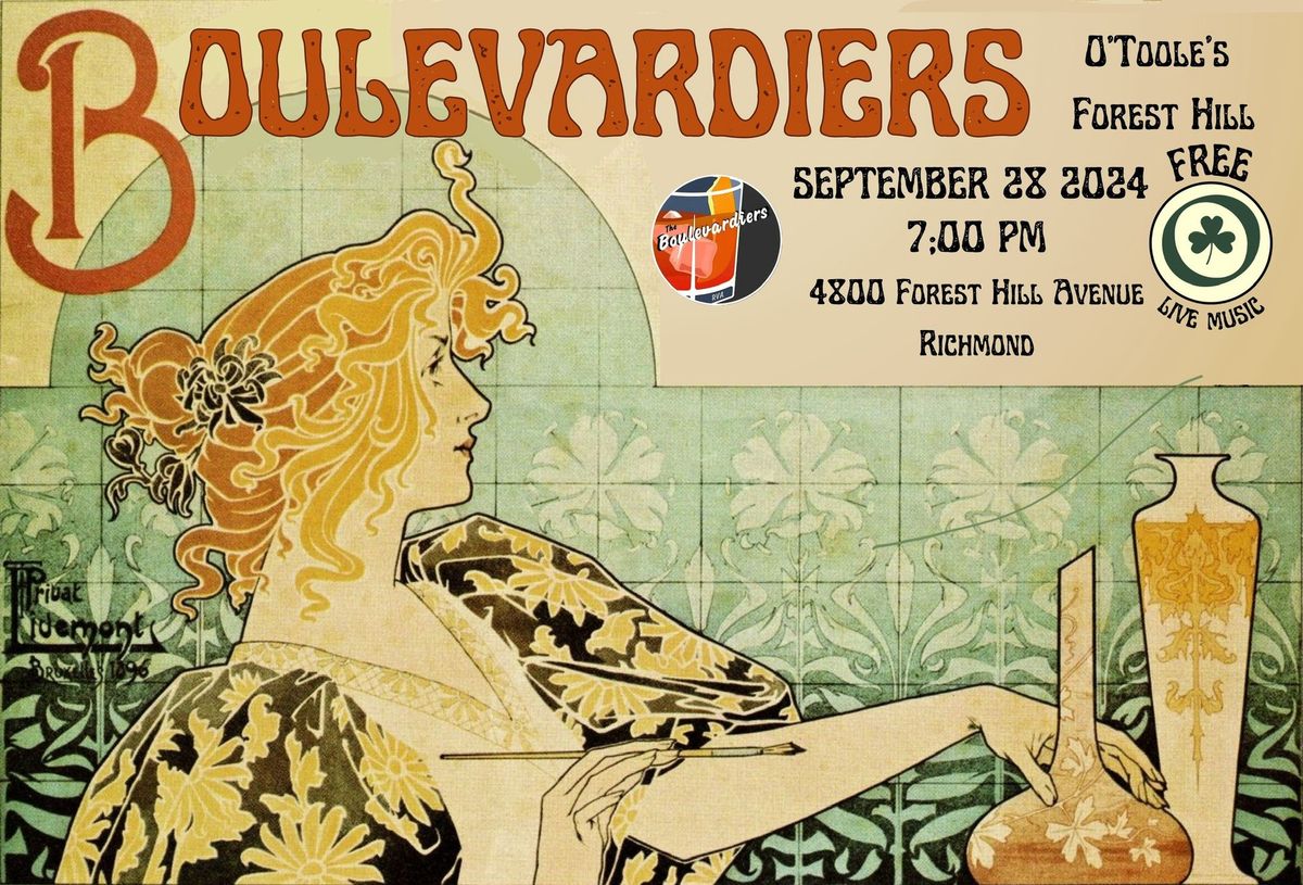 The Boulevardiers return to O\u2019toole\u2019s 