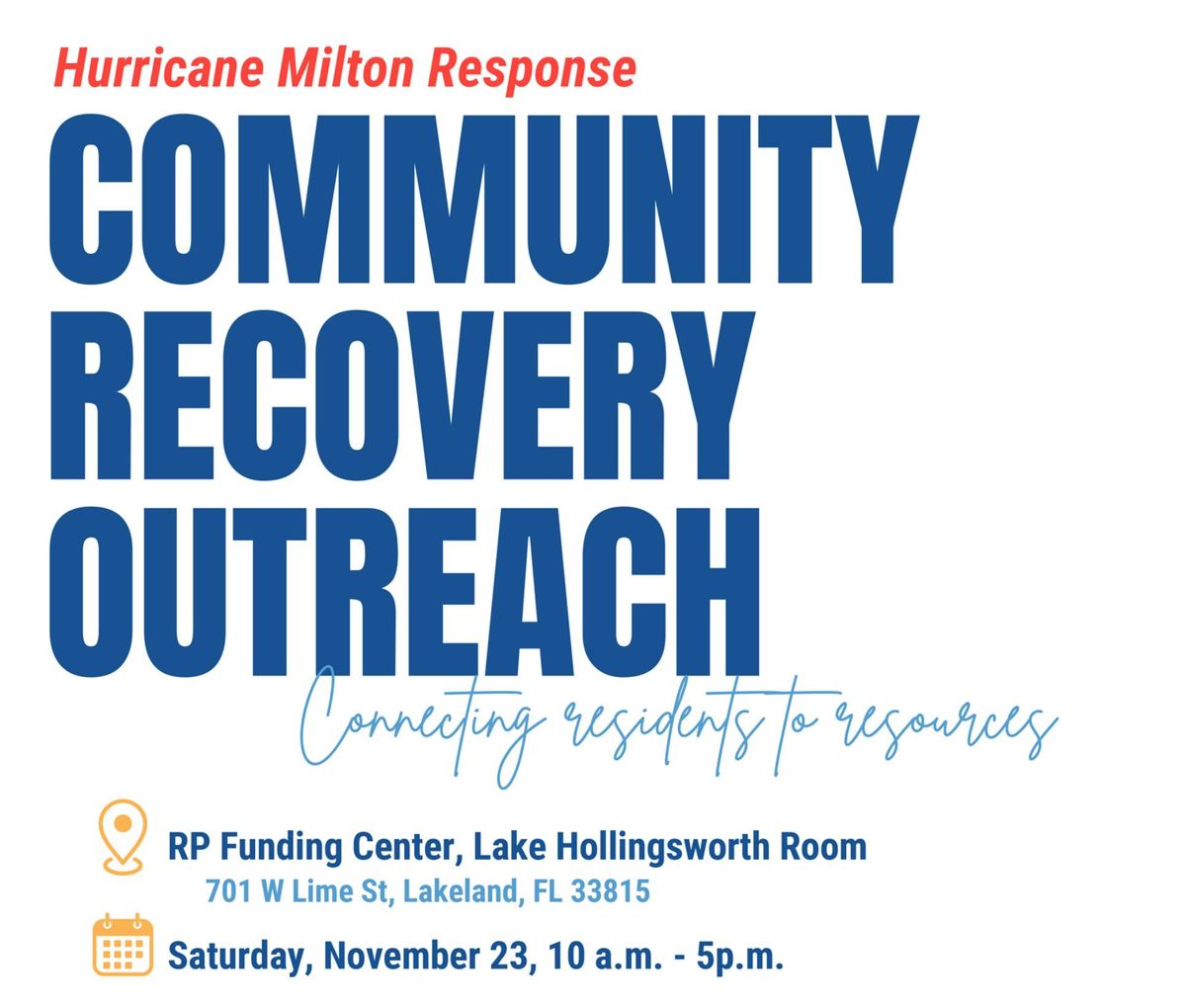 Community Recovery Outreach