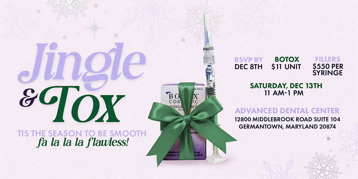 Jingle & Tox: A Holiday Glow Party
