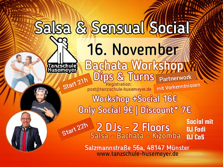 Salsa & Sensual Social\n\ud83d\udd38WS\ud83d\udd382 Practica Area\ud83d\udd38