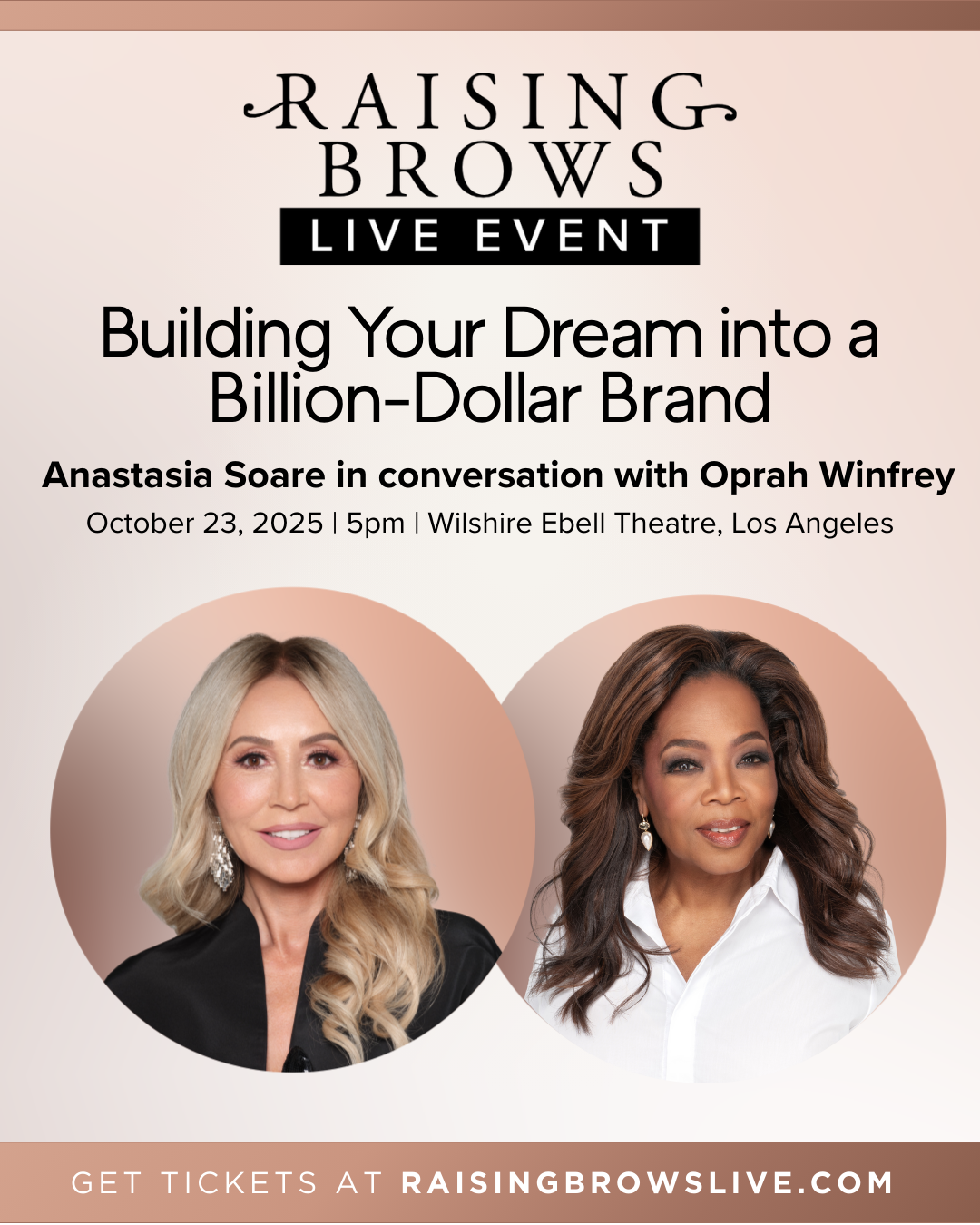 Oprah Winfrey at Kaufmann Concert Hall