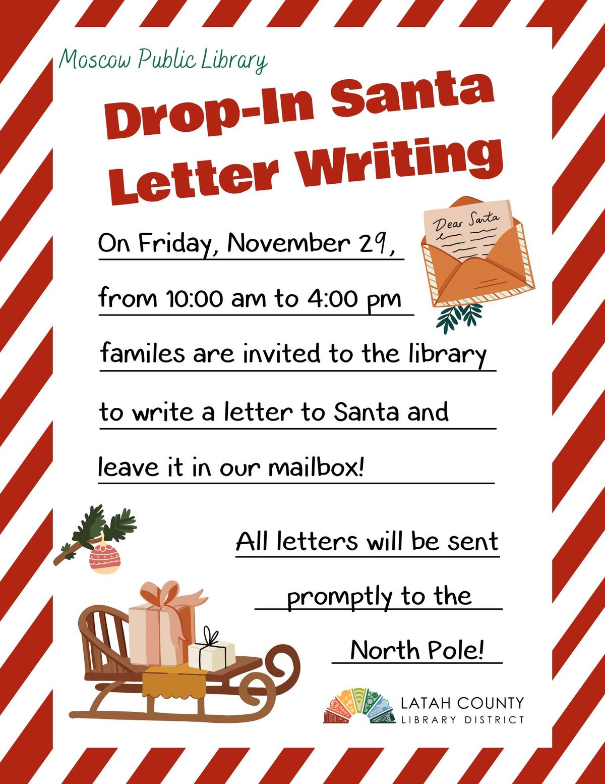 Moscow - Drop-In Santa Letter Writing