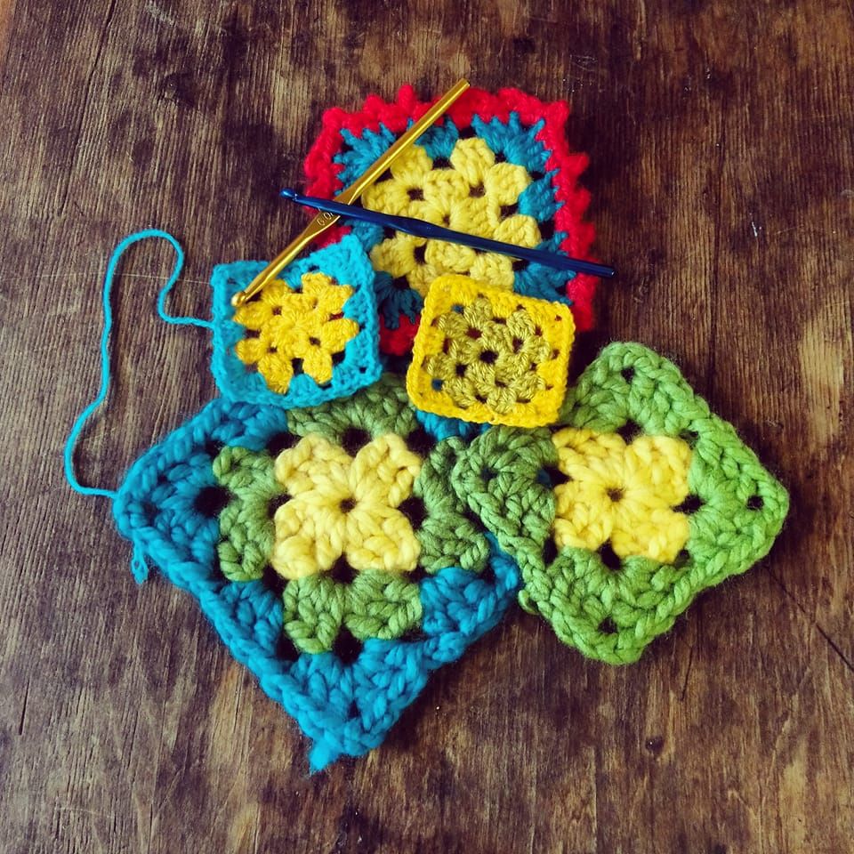 learn to crochet ... a granny square