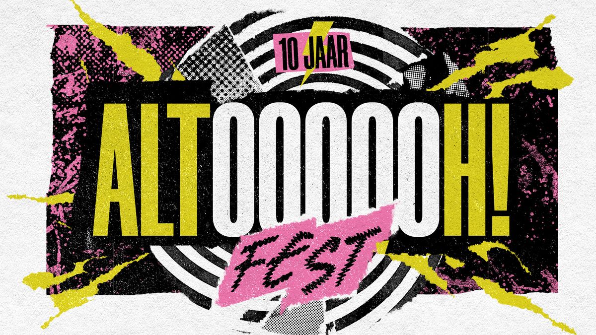 10 jaar Altoooooh! FEST \u26a1 indoor festival w\/ Bettie Serveert, Droom Dit, Hiqpy e.v.a.