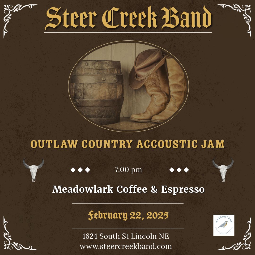 Steer Creek Band Meadowlark Coffee & Espresso 2-22-25