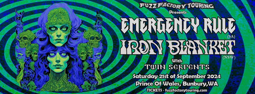 Emergency Rule (SA) & Iron Blanket (NSW) at The Prince of Wales, Bunbury