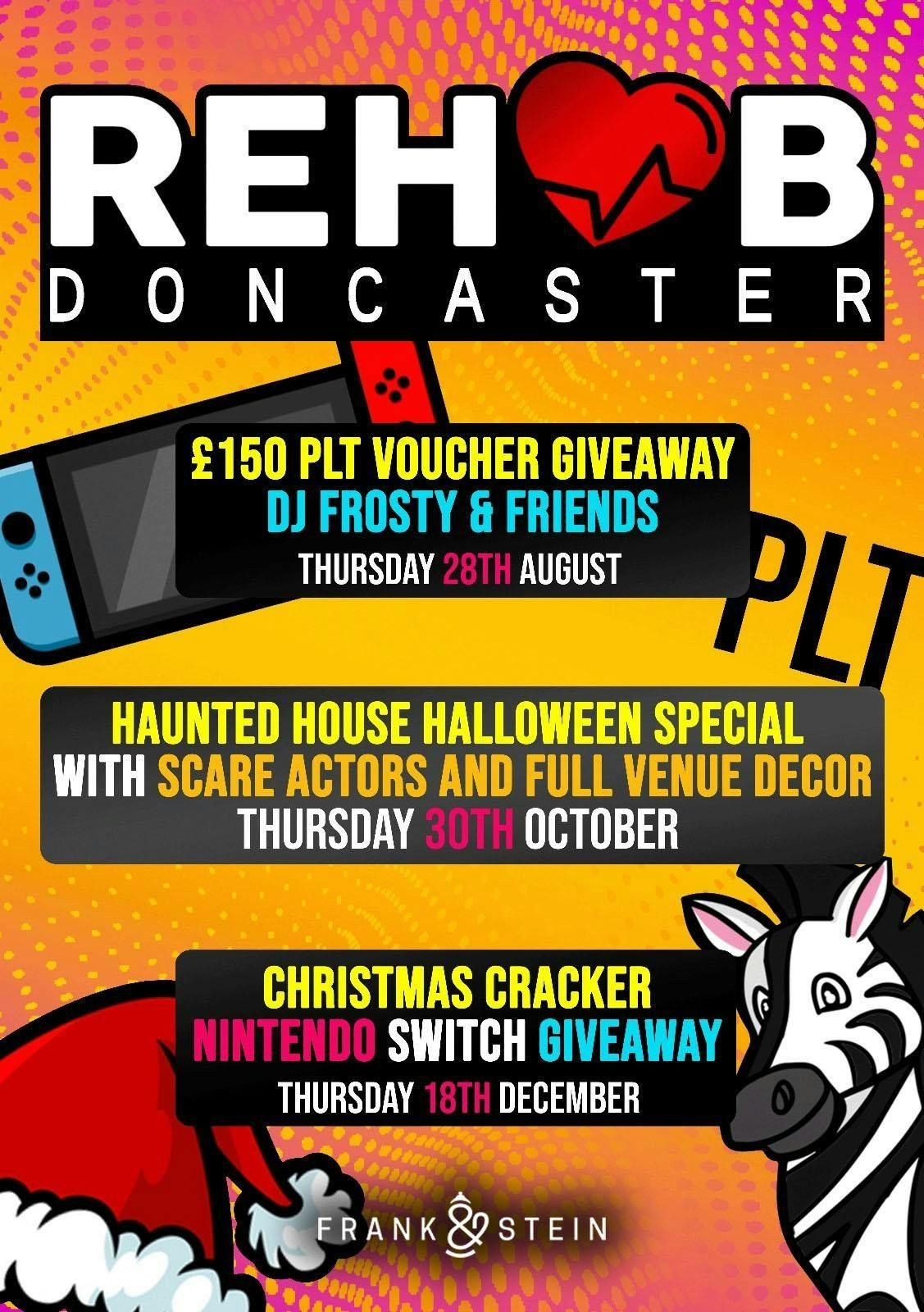 Doncaster - Rehab launch party with \u00a3150 PLT Giveaway \ud83d\ude80 