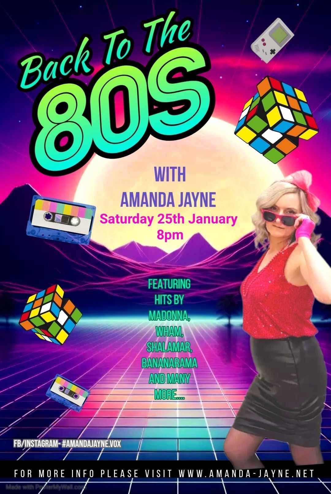 Back to the 80\u2019s with Amanda 