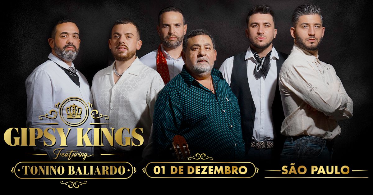 Gipsy Kings com seu criador, Tonino Baliardo