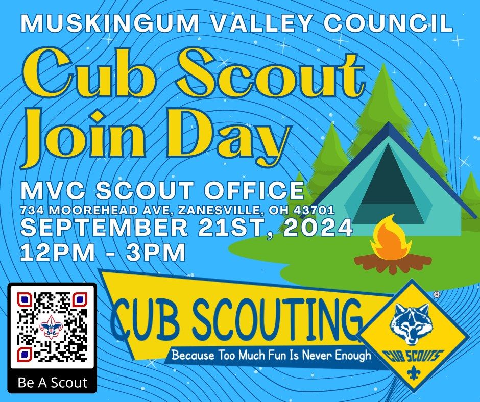 Zane Trace Cub Scout Join Day