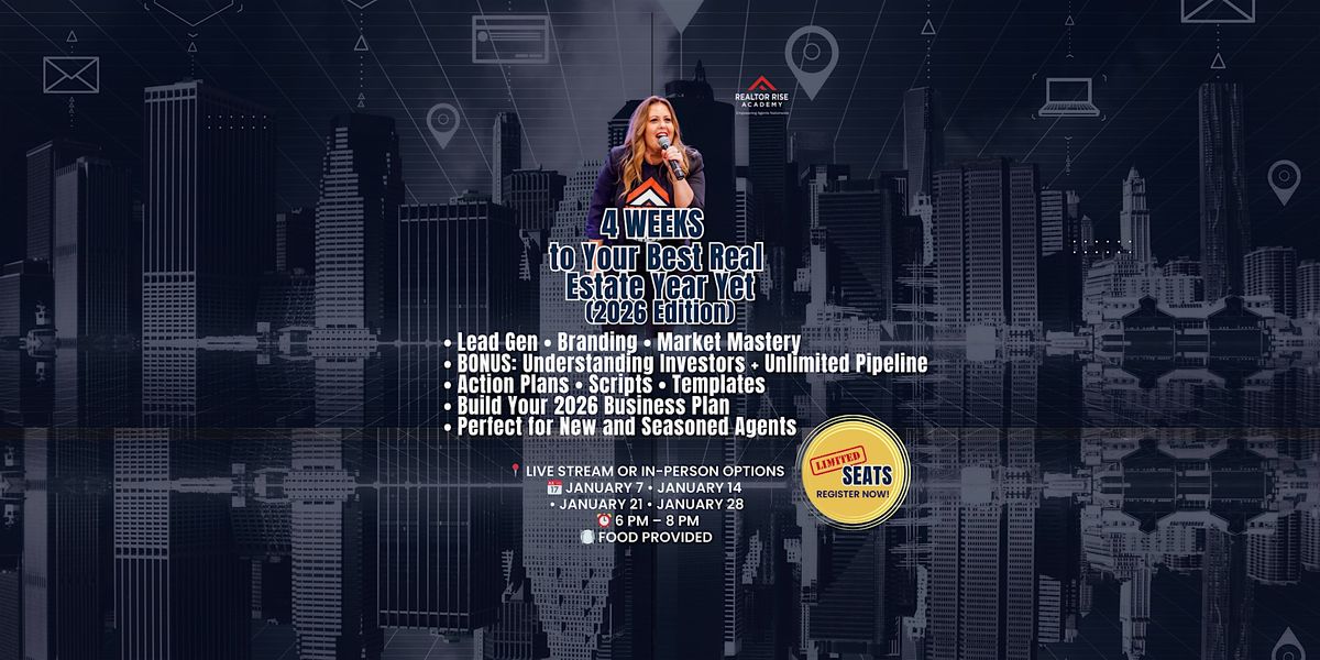 4 Weeks to Your Best Real Estate Year Yet (2026\u00a0Edition)