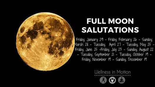 Full Moon Salutations Online 22 August 21