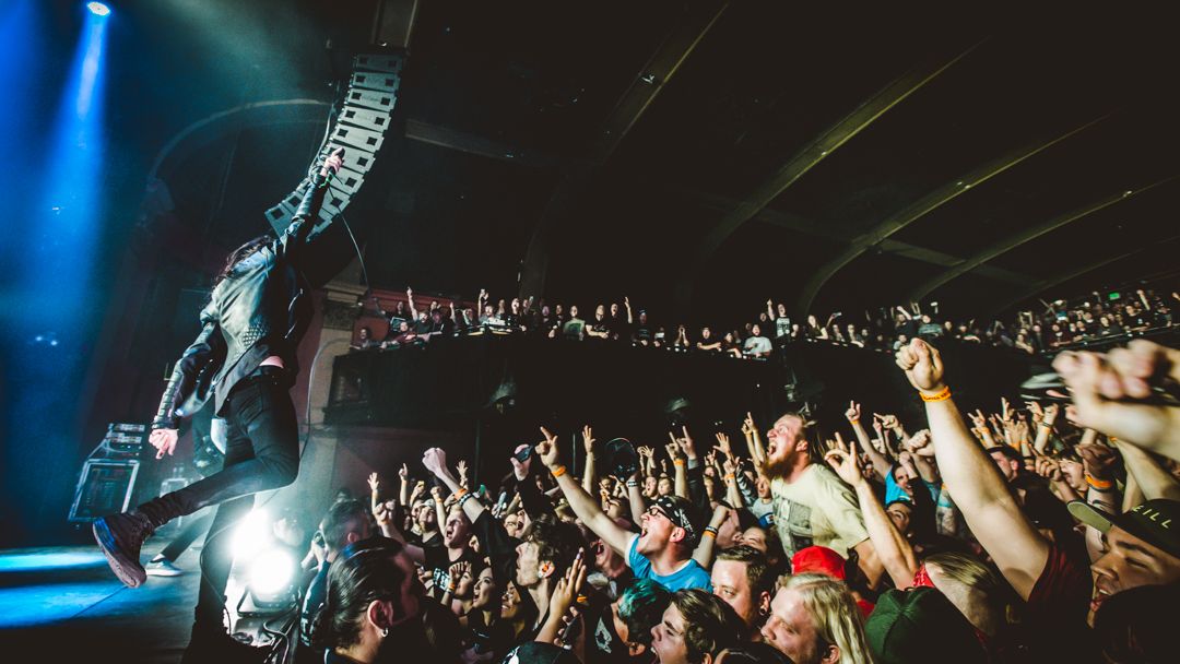 Underoath at MegaCorp Pavilion