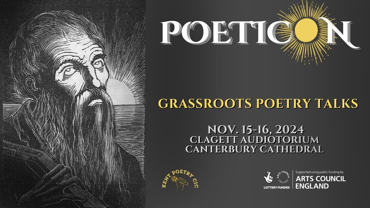 Poeticon - Fri 15th Nov & Sat 16th Nov