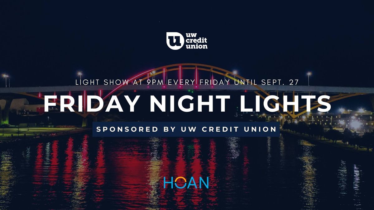 Friday Night Lights: Light Show Sponsored by UW Credit Union