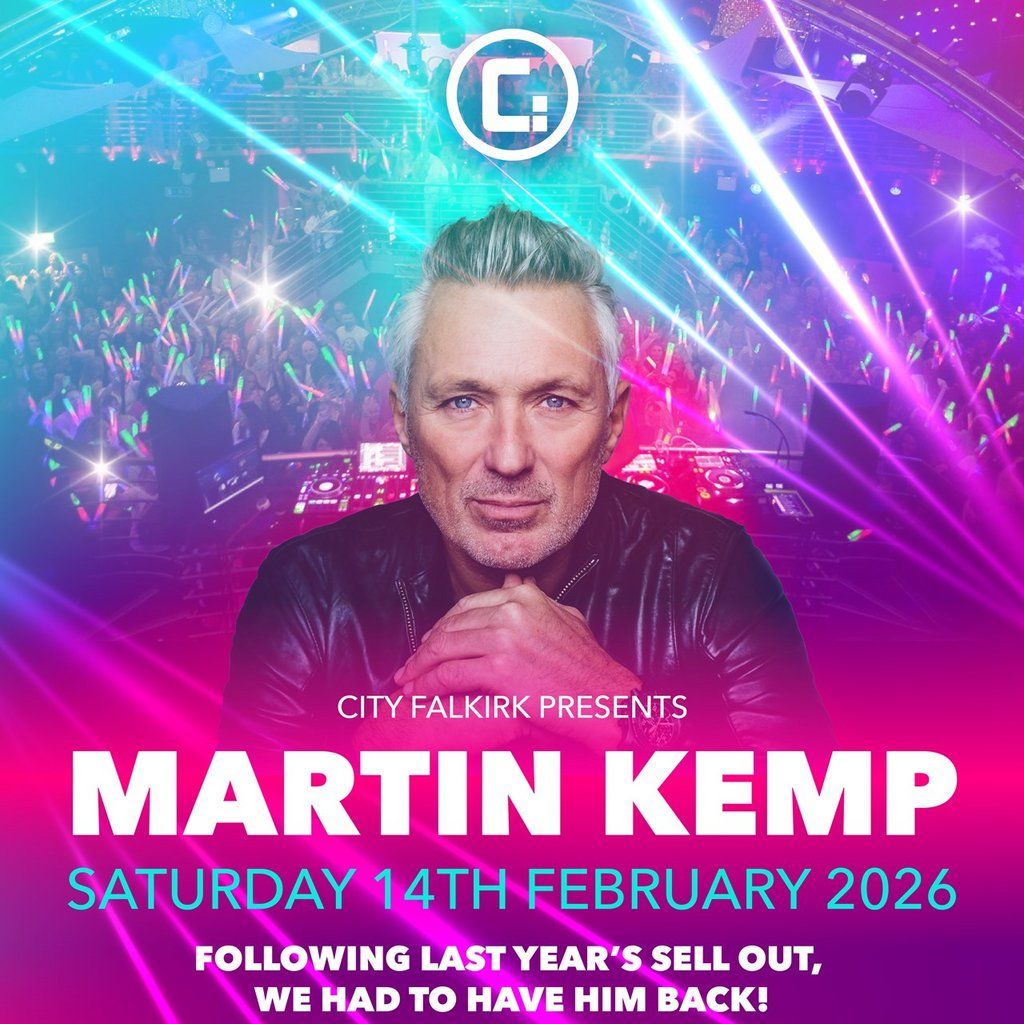 Martin Kemp: Back to City for the ultimate 80's DJ set