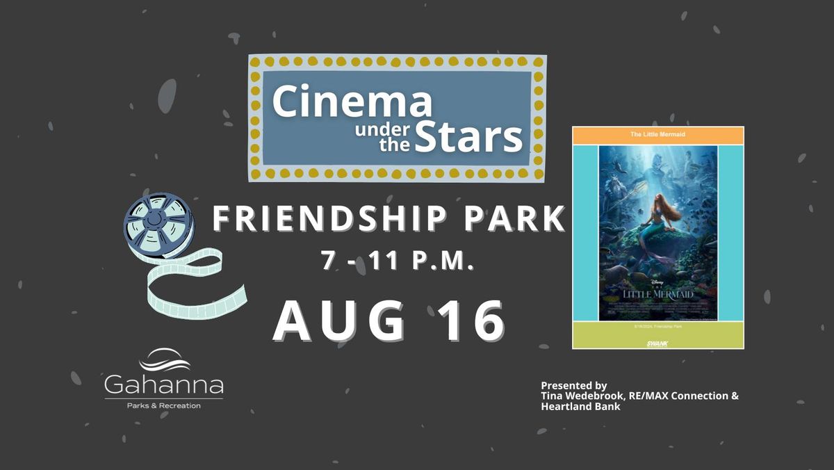 CINEMA UNDER THE STARS @ FRIENDSHIP PARK