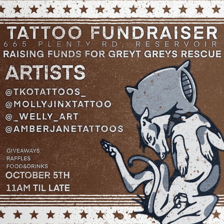 Tattoo Fundraiser with TKO Tattoos!