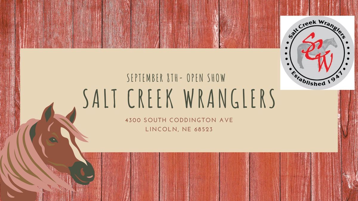Salt Creek Wranglers Open Show